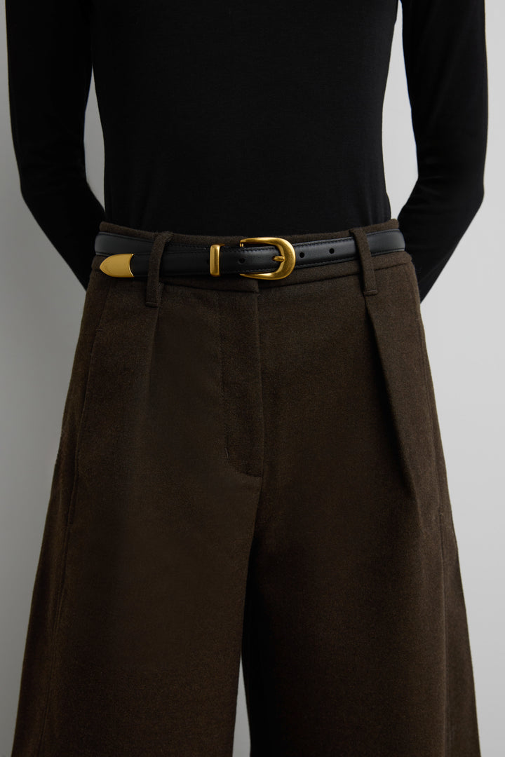 MILA WESTERN LEATHER BELT