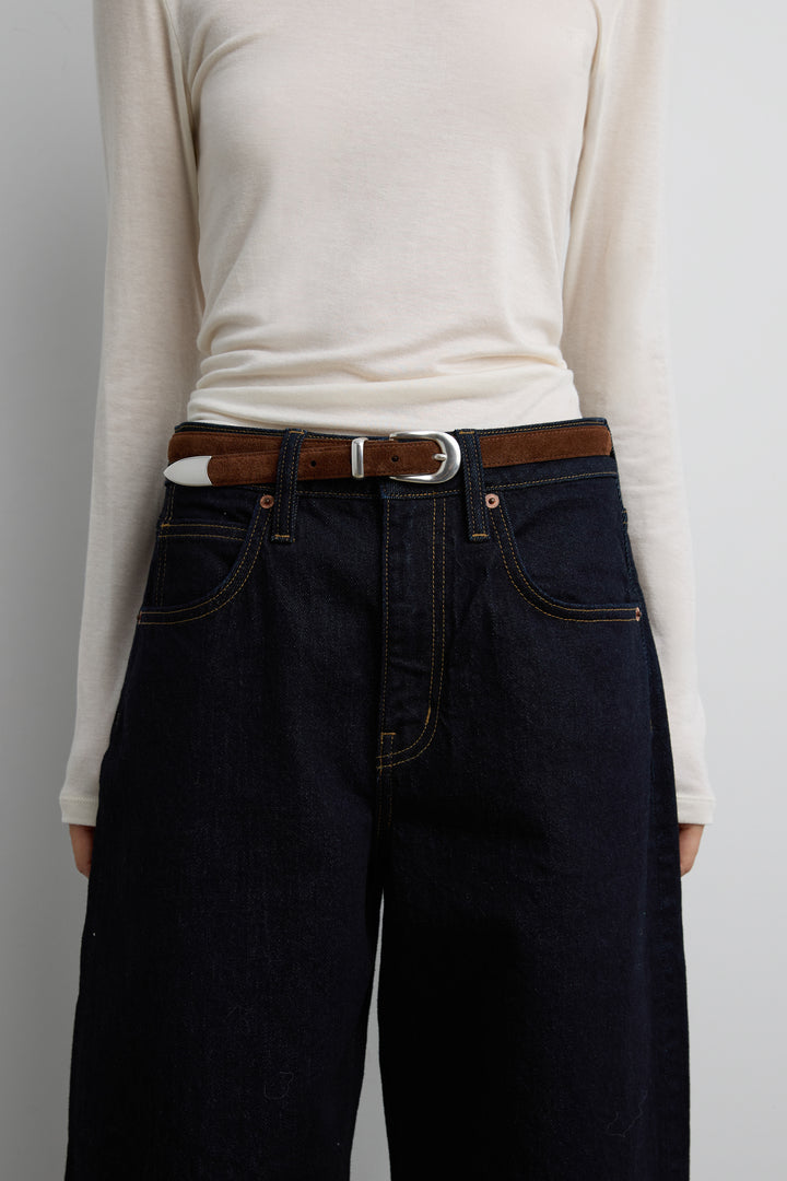 MILA WESTERN SUEDE BELT