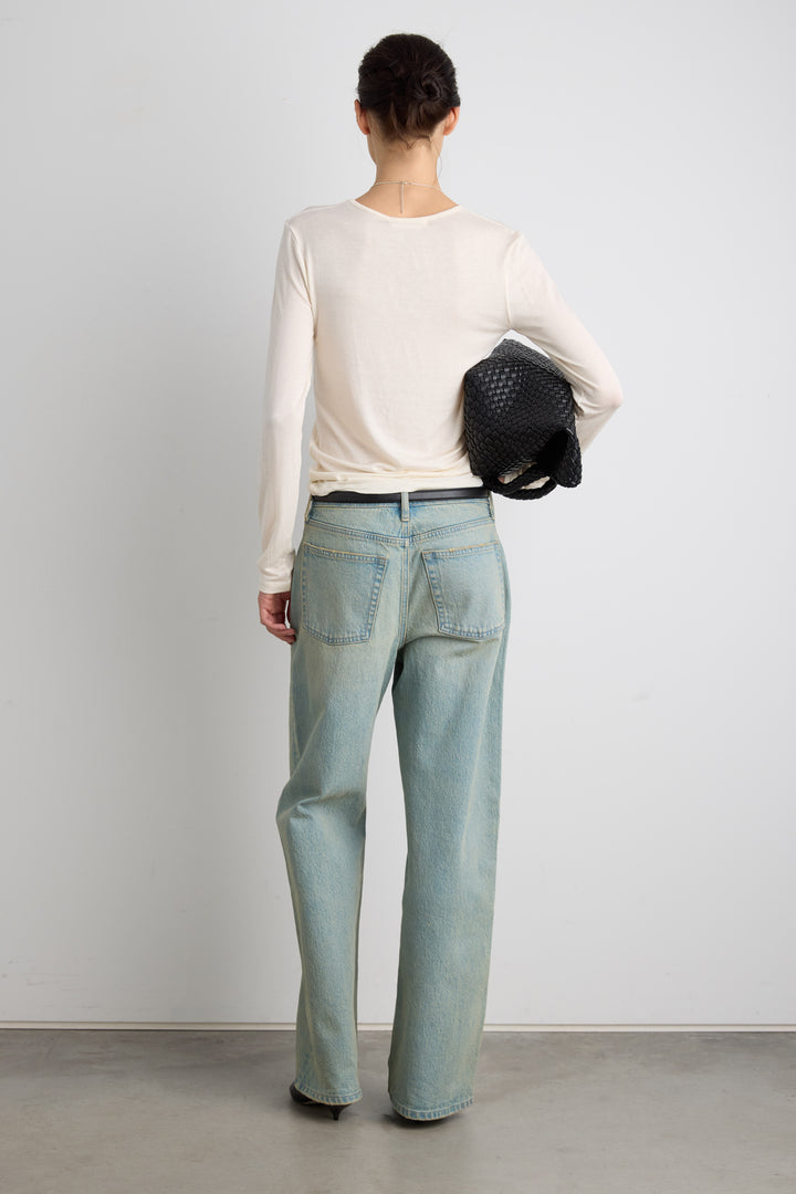STRAIGHT LEG RELAXED FIT JEAN