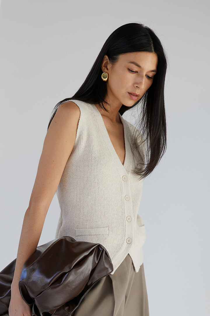 CHUNKY ROUND EARRING