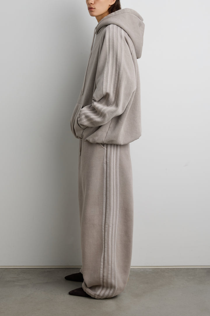 FLEECE STUDIO BOYFRIEND TRACK HOODIE